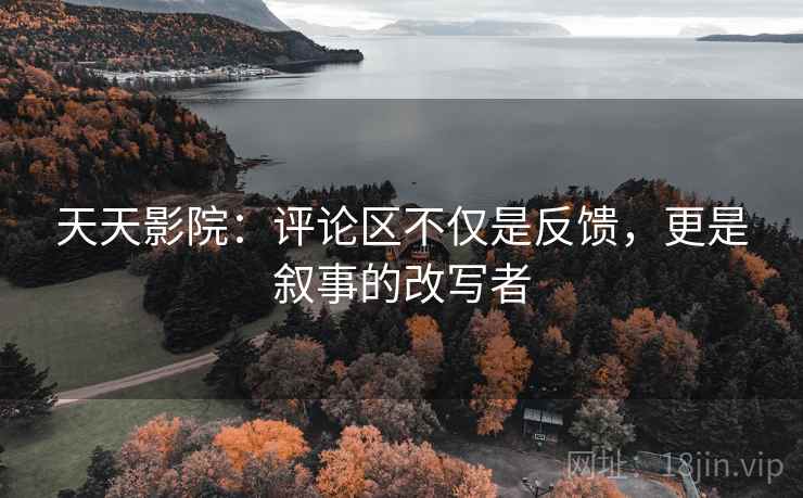 天天影院：评论区不仅是反馈，更是叙事的改写者